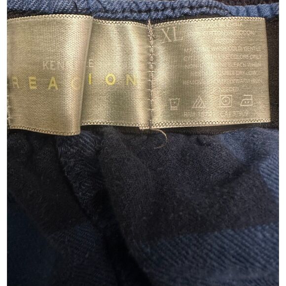 Kenneth Cole Reaction Lounge/Pajamas Pants Men's Size XL Blue/Black - Picture 4 of 4